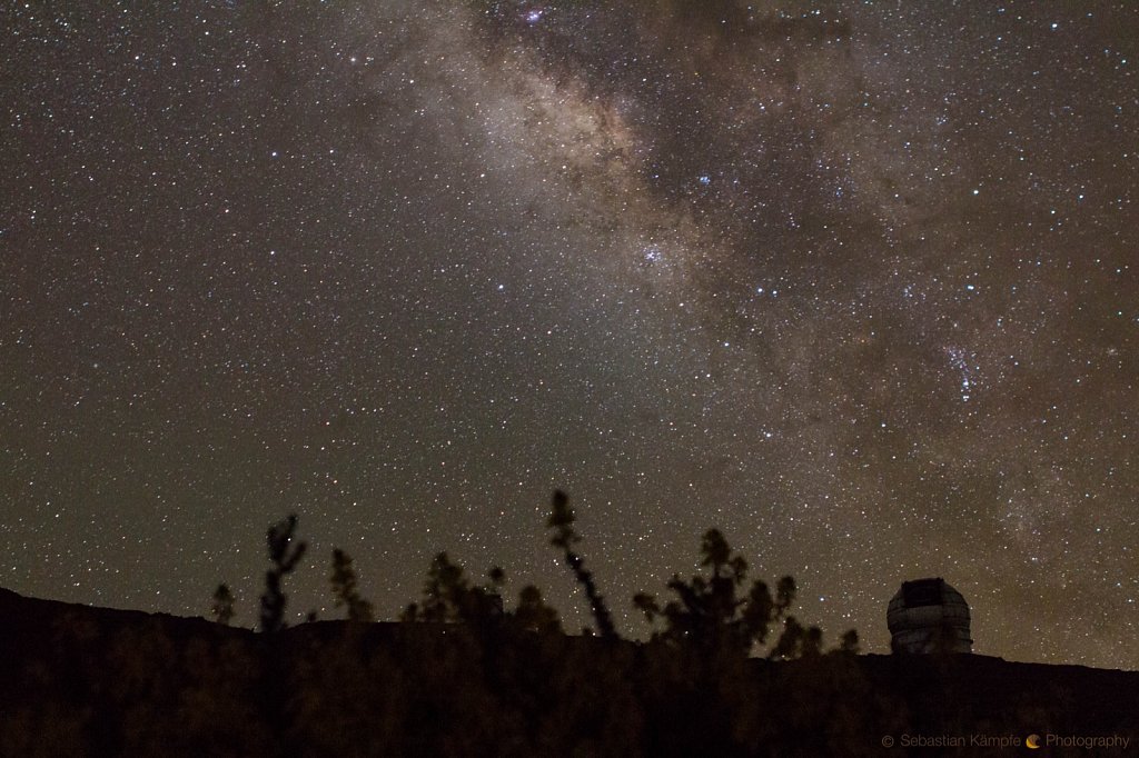 observing the milky way